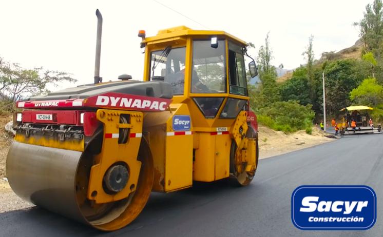 road pavement process under heavy rain